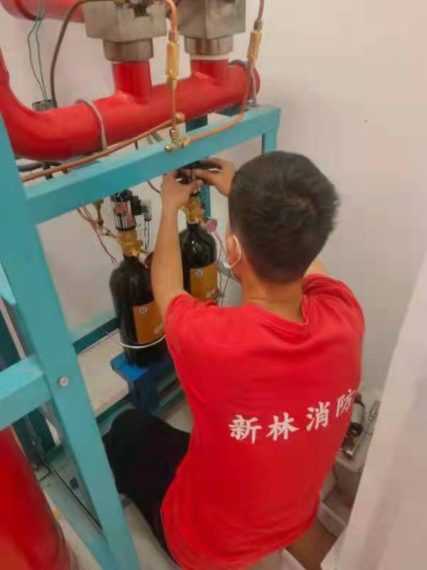 七氟丙烷設(shè)備維保中