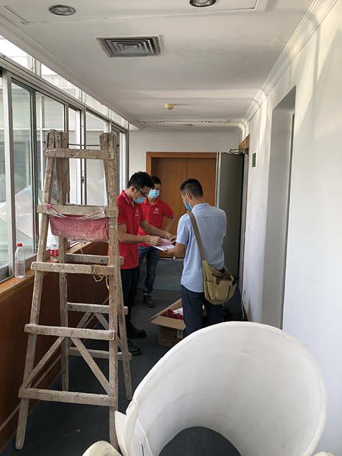 消防工程簽收移交，新林消防