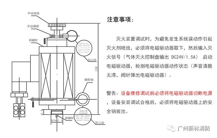 氣體滅火系統(tǒng)儲(chǔ)氣瓶上的保險(xiǎn)銷需要拔掉嗎？